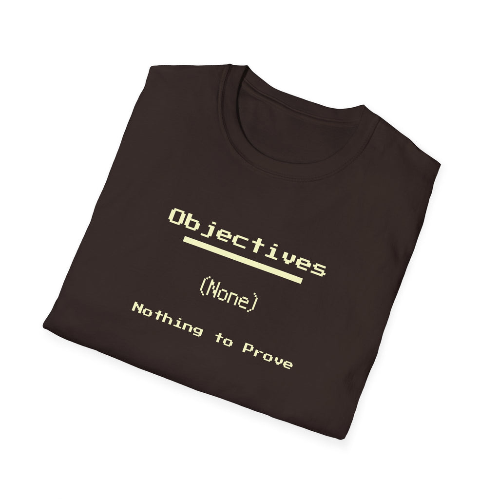 Objectives: (None) - Nothing to Prove