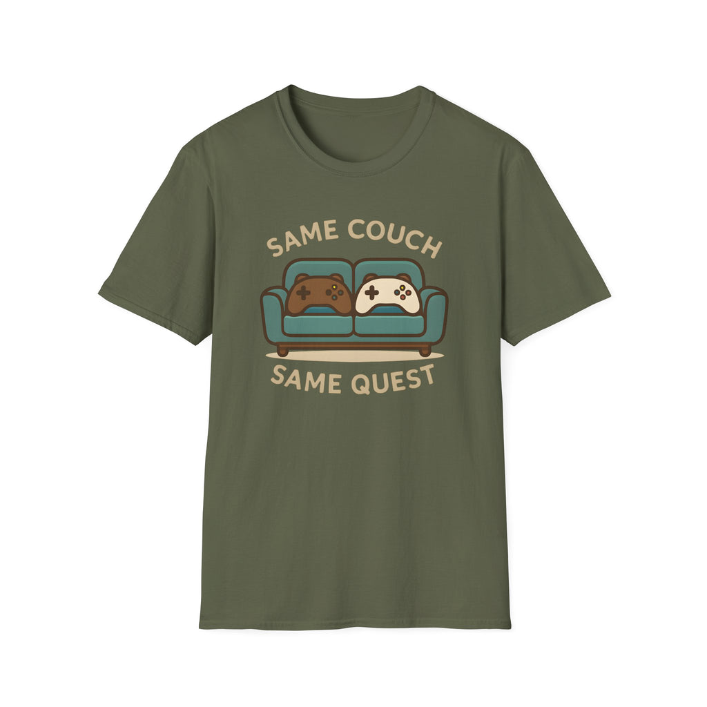 Same Couch - Same Quest Cute Couch Co-op Tee