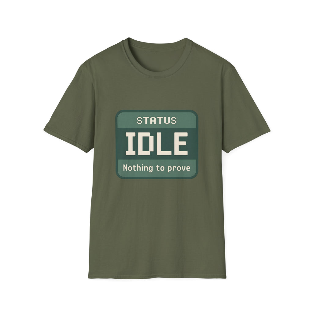 Status: Idle - Nothing to Prove