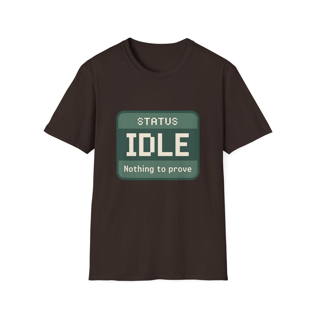 Status: Idle - Nothing to Prove