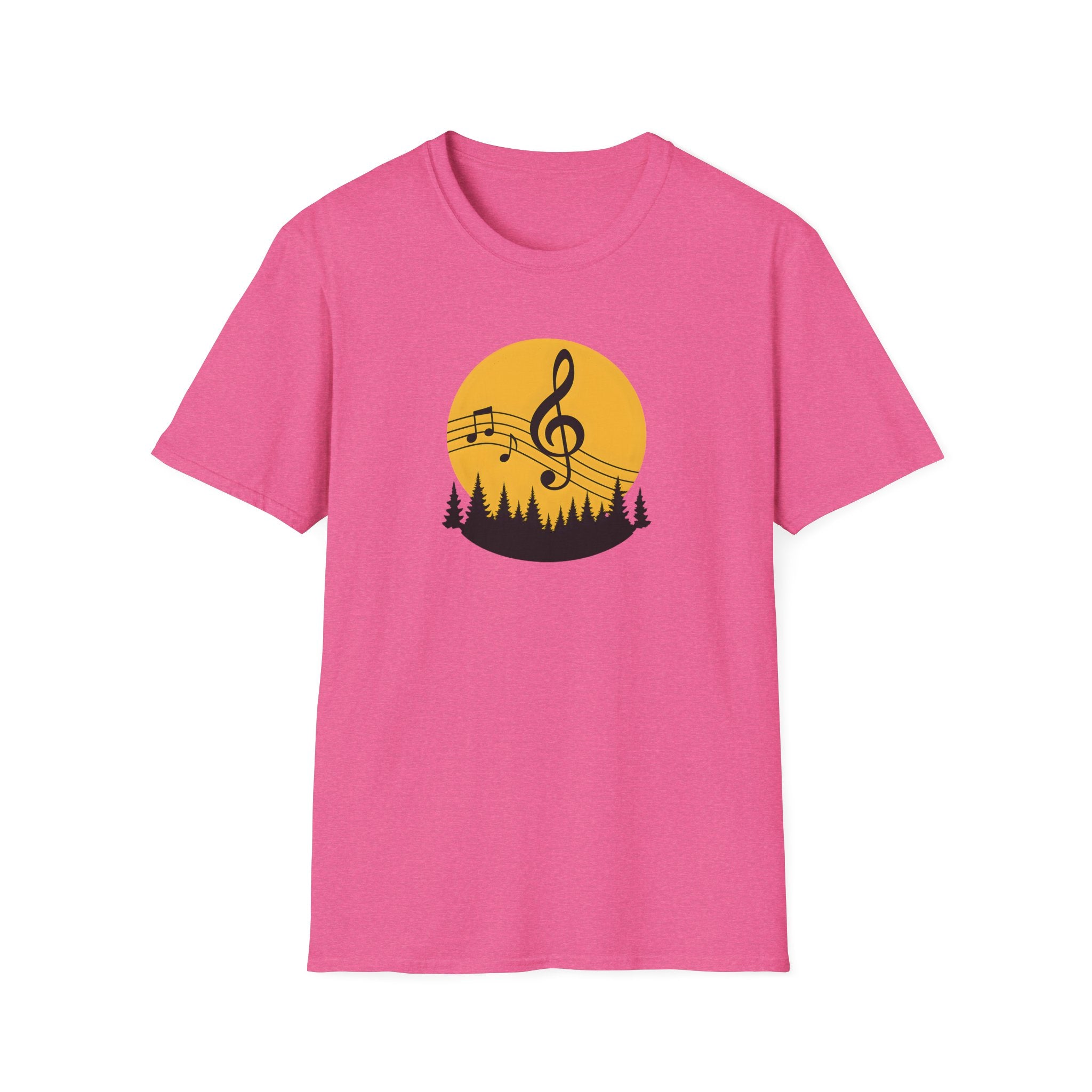 Treble Clef Sunset T-Shirt