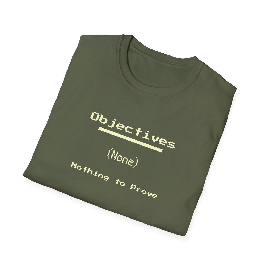 Objectives: (None) - Nothing to Prove