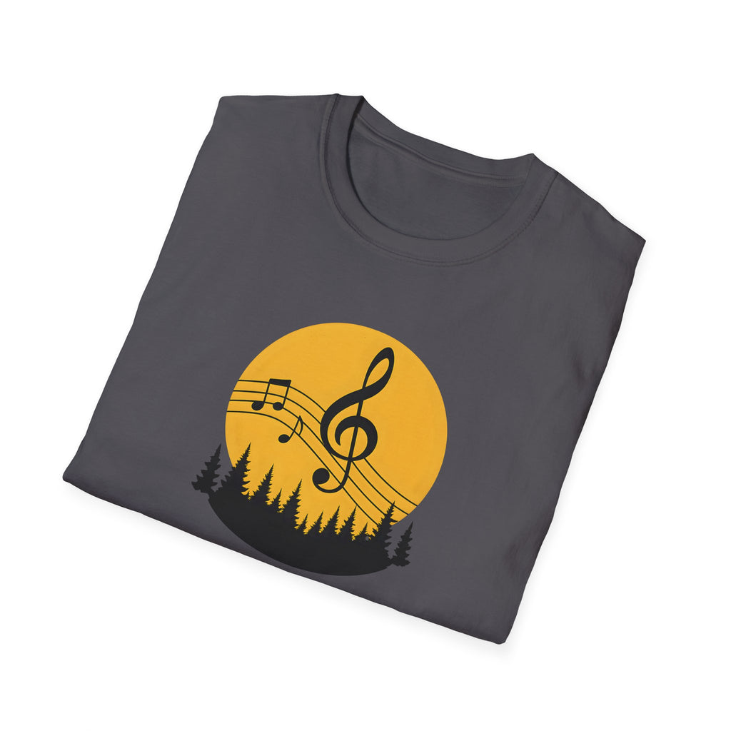 Treble Clef Sunset T-Shirt